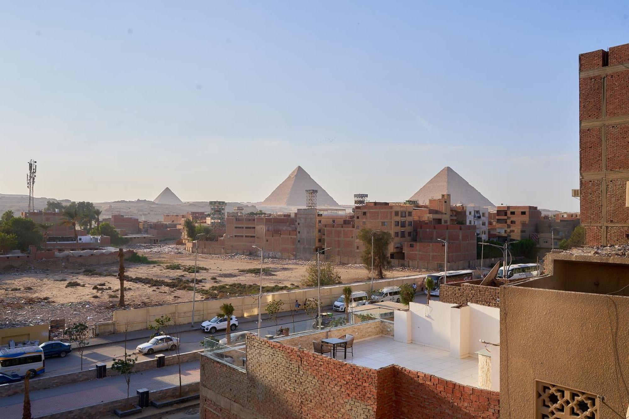 Crown Pyramids View Hotel Giza Exterior foto