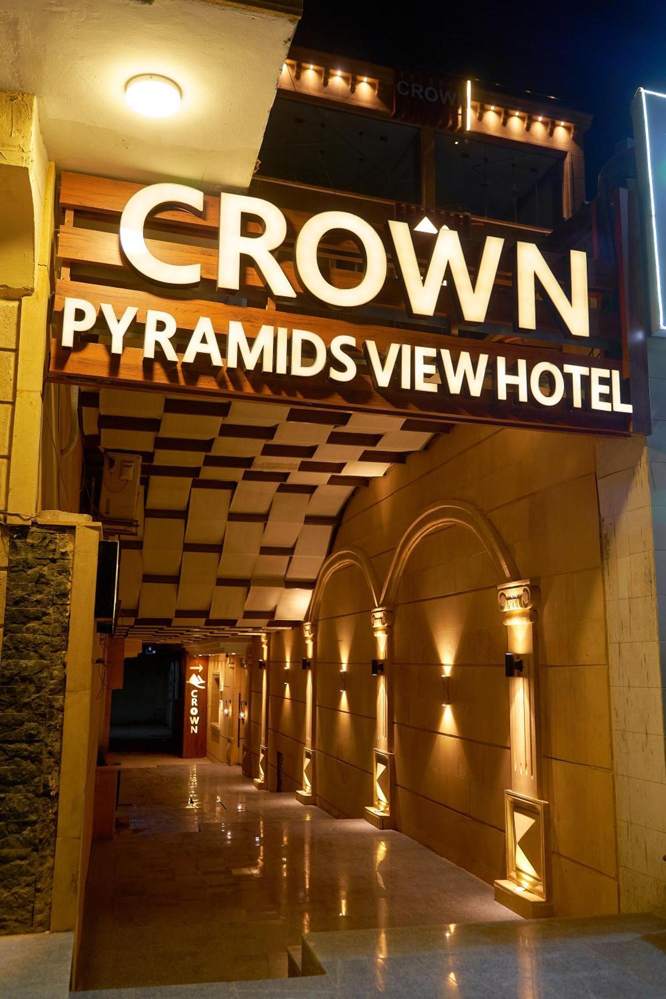 Crown Pyramids View Hotel Giza Exterior foto